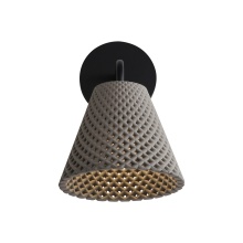 Golden 2419-OWL GCT - Golden Lighting Clarus Integrated LED Wall Sconce in Grey Cement